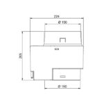 Kondensāta ūdens savācējs KLIK, D150mm, U8000 - Image 5