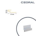 Cedral Click loga pārsedzes profils