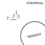 Cedral Lap/Click savienojuma profils