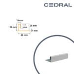 Cedral Lap gala profils