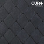 Cupa dabīgā akmens slānekļa jumti šaurleņķa klājums