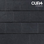 Cupa dabīgā akmens slānekļa jumti taisnstūra dubultais klājums