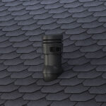 Ventilācijas izvads E07E, D150, ar elektrisko ventilatoru Eco, Standard EVO - Image 2