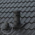 Ventilācijas izvads E23S3B, D150, ar elektrisko ventilatoru Standard S3B, Uniwersal EVO - Image 2