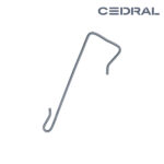 CEDRAL āķi plāksnīšu stiprināšanai, IEKARINĀMI