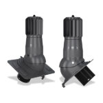 Ventilācijas izvads T03-PP, D150, ar mehānisko ventilatoru, Uniwersal EVO - Image 3
