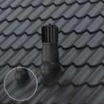 Ventilācijas izvads T04-PP, D150, ar mehānisko ventilatoru, Perfekta EVO - Image 2